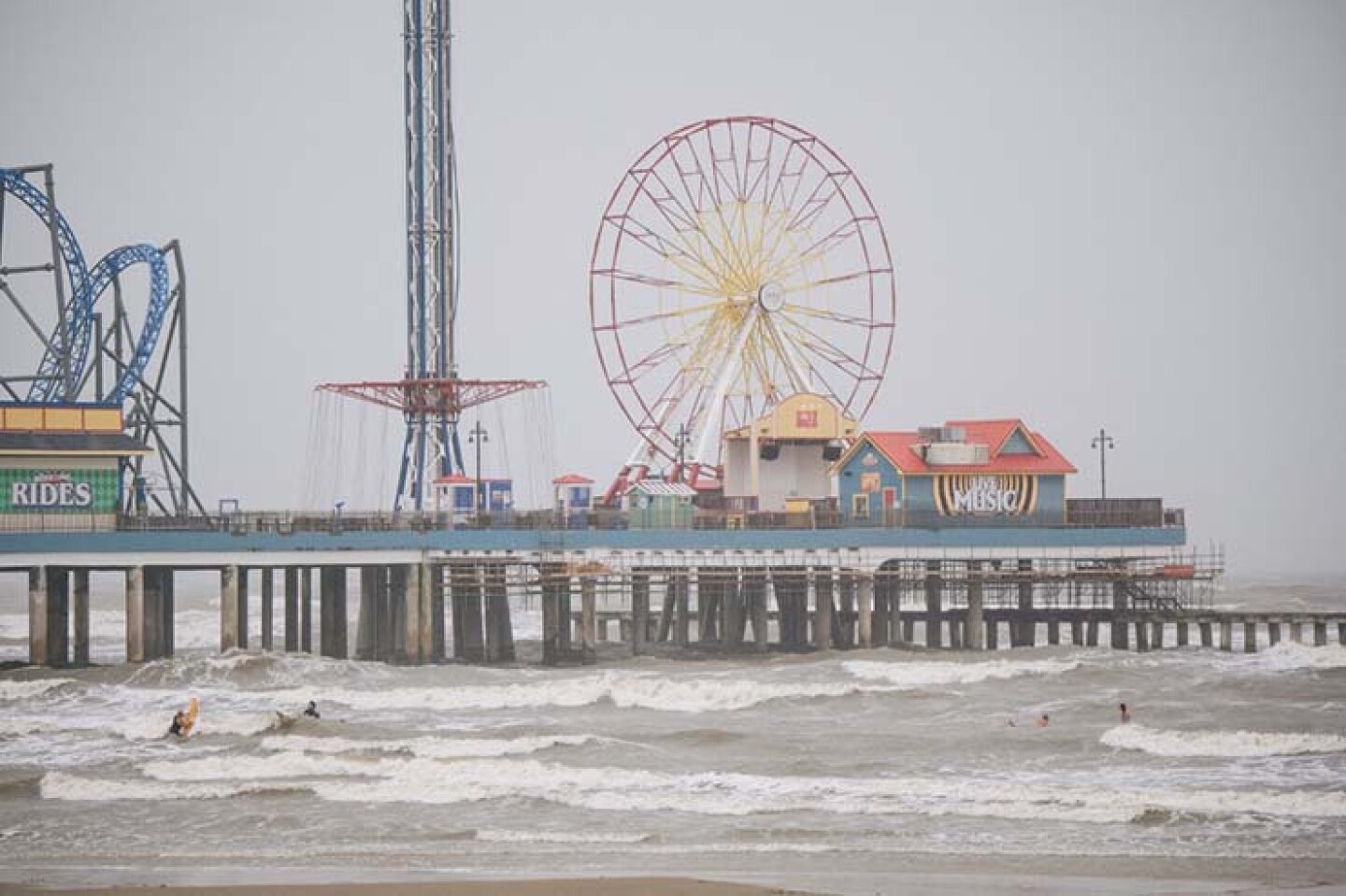 Tropical Storm Nicholas Brings Heavy Rains To Texas
