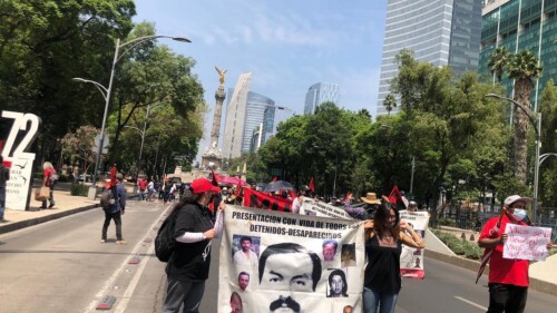 Marcha por personas desaparecidas