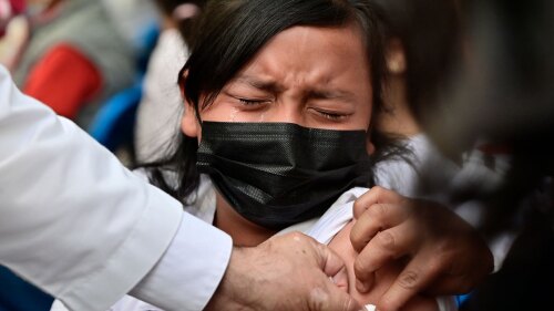 Jornada de vacunacion a menores niños cdmx