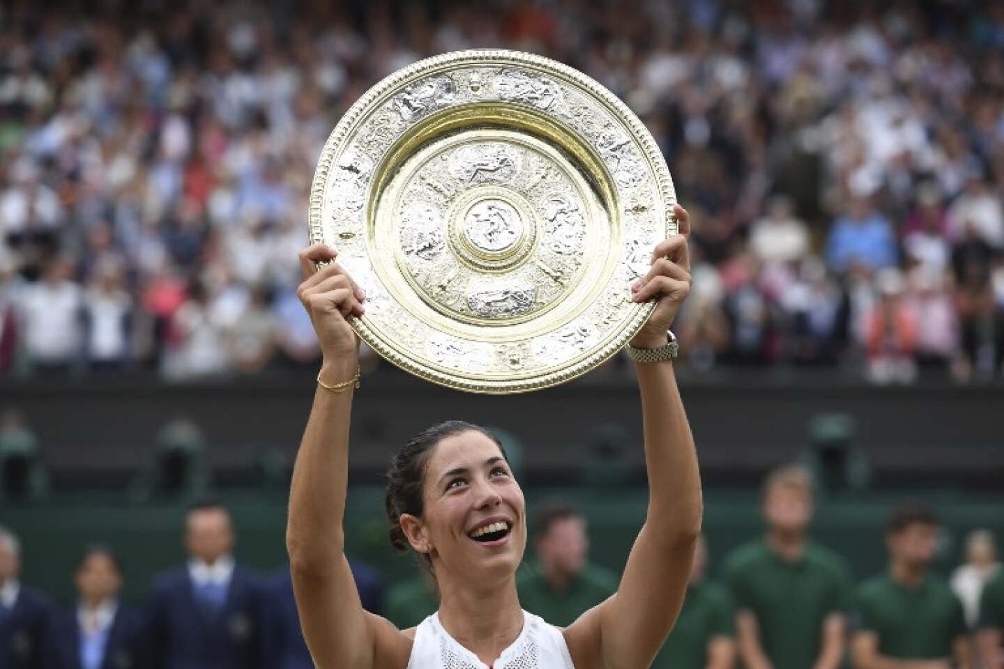 TENNIS-GBR-WIMBLEDON-TROPHY