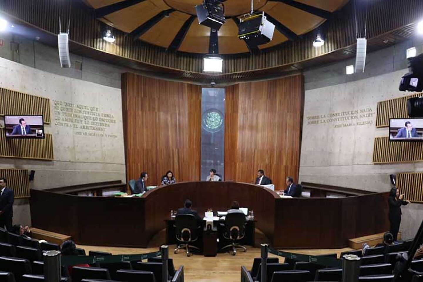 CIUDAD DE MÉXICO, 26JULIO2017.- Sesión del Tribunal del Poder Judicial de la Federación realizada en la sala superior del tribunal.FOTO: SAÚL LÓPEZ /CUARTOSCURO.COM