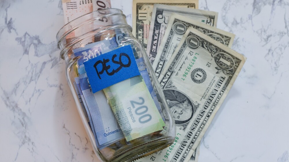 pesos y dólares