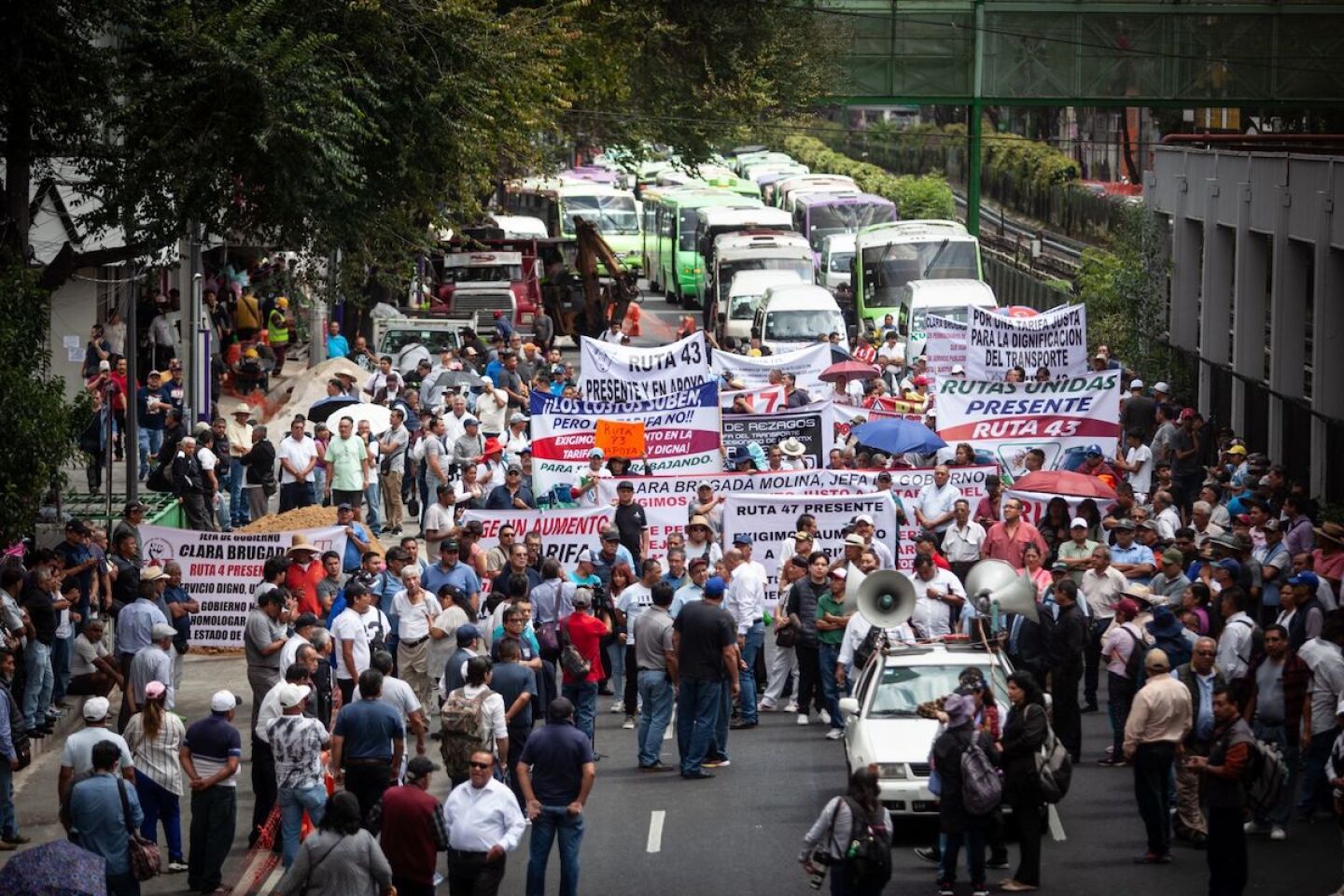 Marcha transportistas