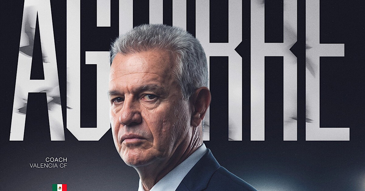 Photo: ejecentral.com.mx Javier Aguirre regresa a LaLiga como nuevo entrenador del Valencia CF