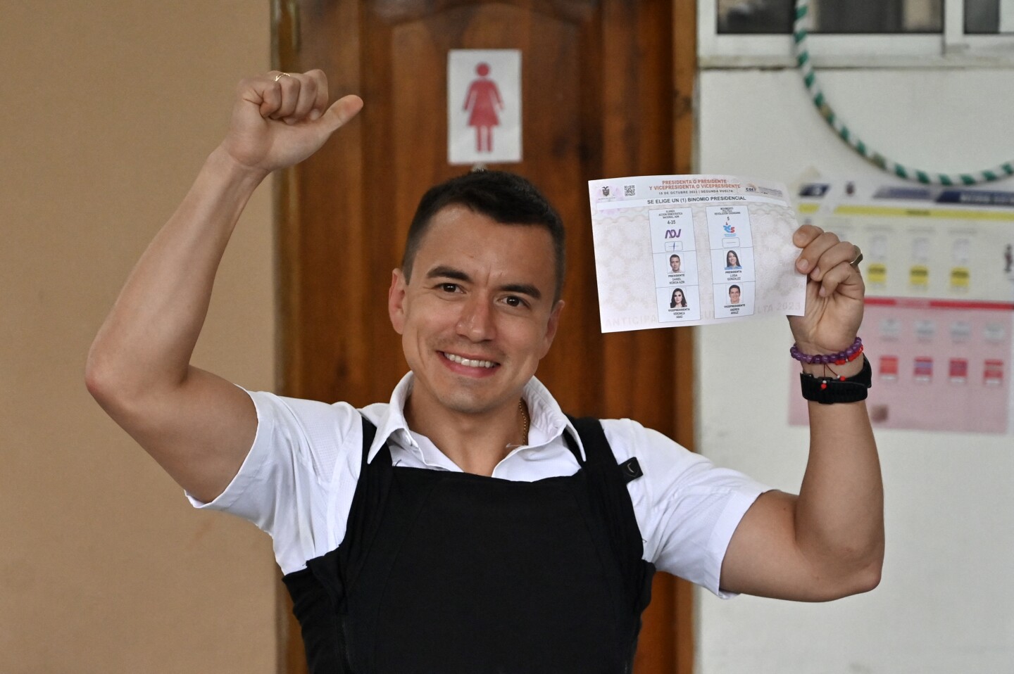 ECUADOR-ELECTION-RUNOFF-NOBOA