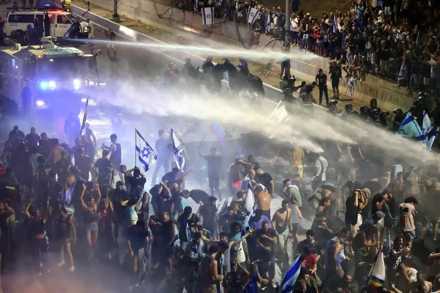 israel protesta contra el plan de reforma judicial de benjamín netanyahu