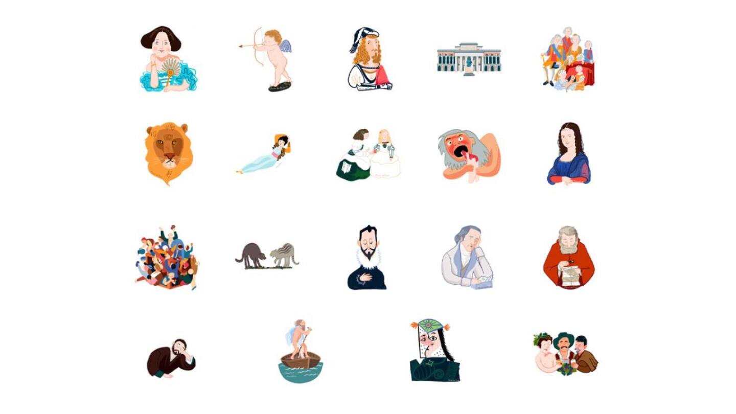 sticker museo del prado