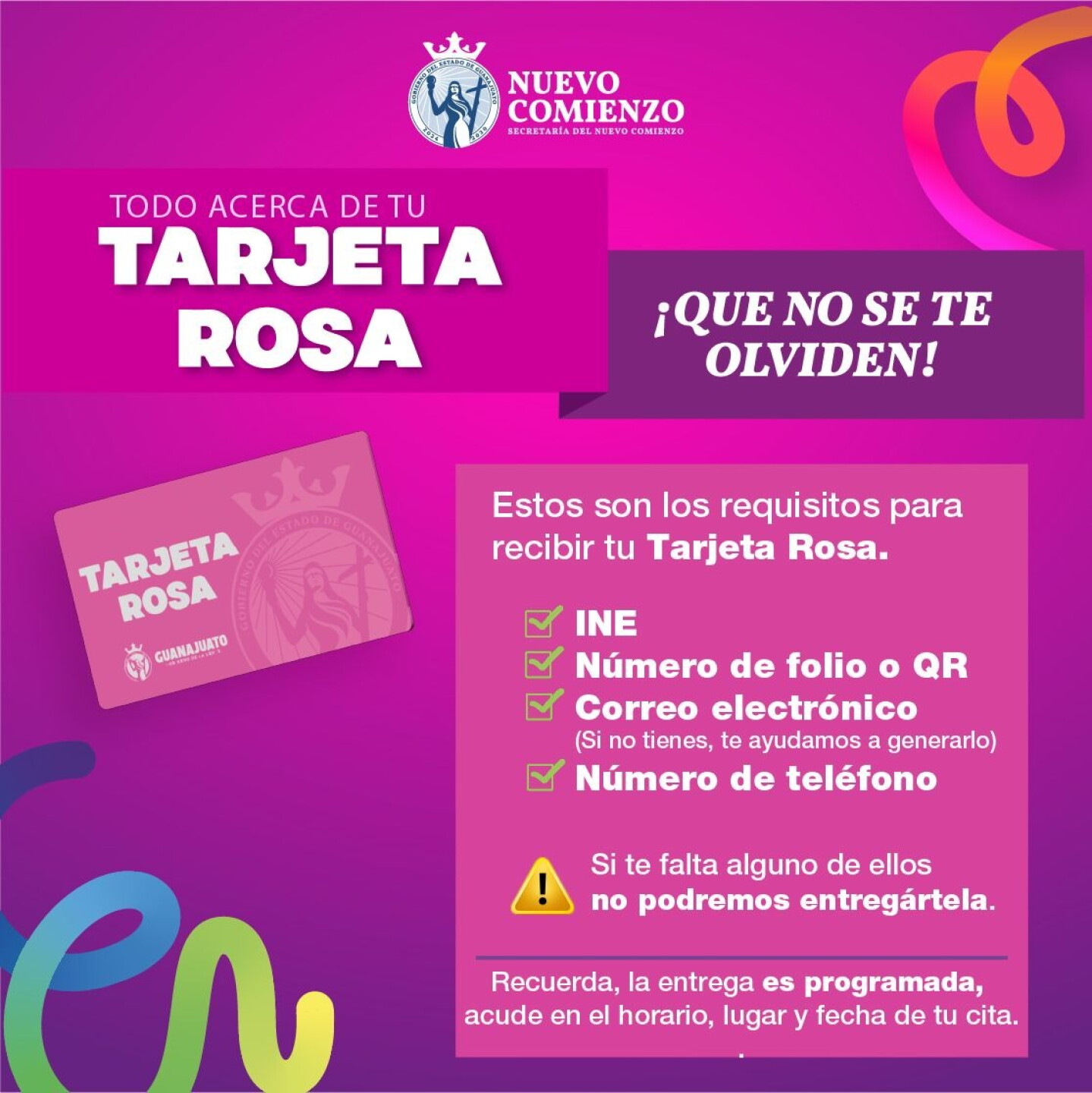 Tarjeta Rosa 2026 en Guanajuato: cuánto dará, quiénes podrán ...