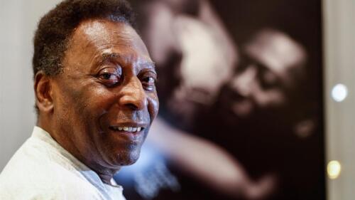 Exfutbolista brasileño Edson Arantes do Nascimento, Pelé. EFE/ Sebastiao Moreira