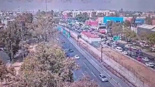 calzada ignacio zaragoza hoy tráfico