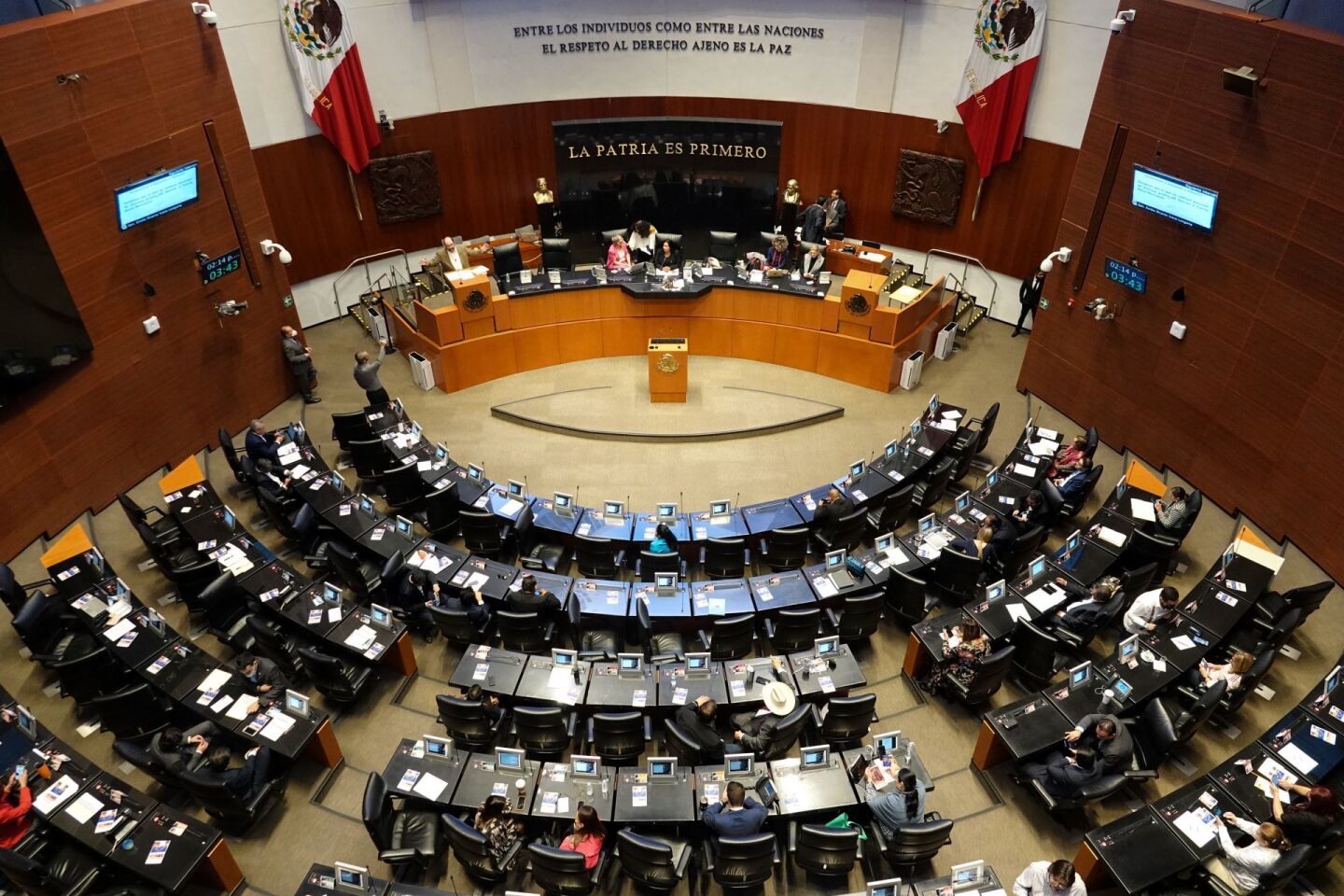 Se llevó a cabo la Sesión Ordinaria en el Senado de la República