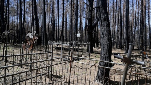 UKRAINE-CHERNOBYL-CLIMATE-FIRE-NUCLEAR