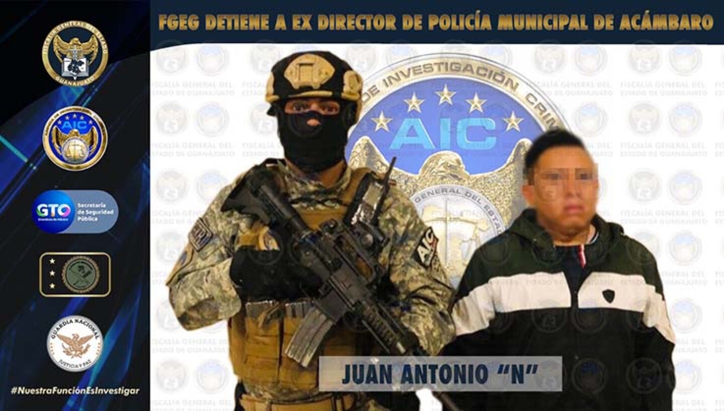 exdirector de Seguridad Pública de Acámbaro