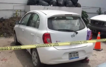 Niña coche Morelos cortada