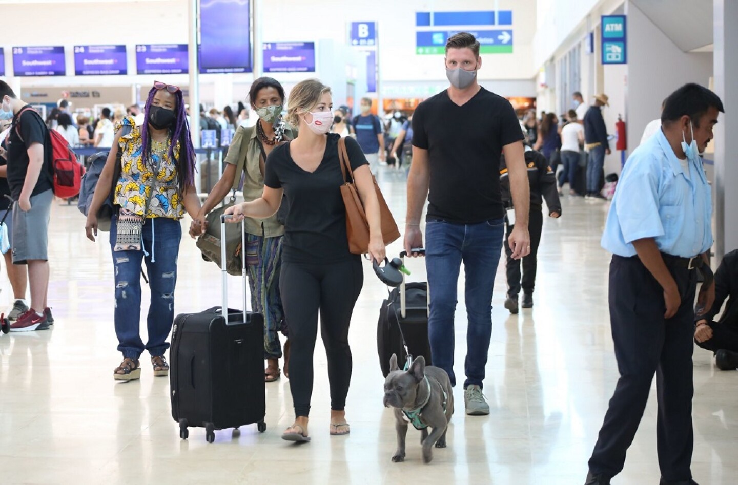 turistas estadounidenses