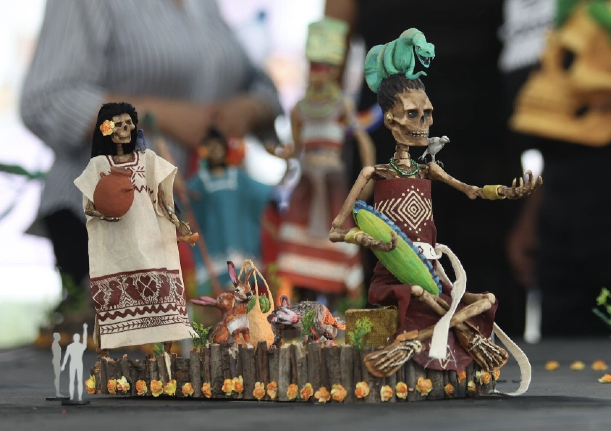 Votación ofrenda día de muertos