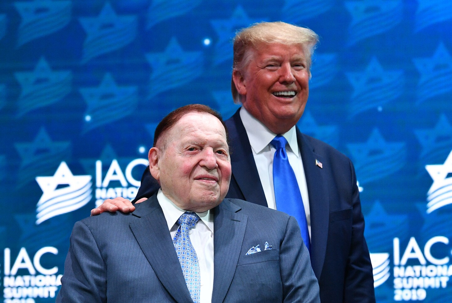 FILES-US-POLITICS-GAMBLING-ADELSON-TRUMP