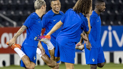 FIFA World Cup 2022 - France training