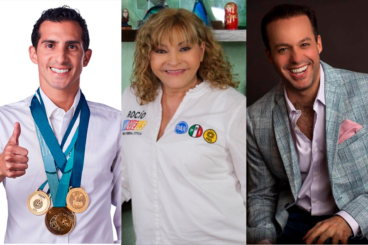 Famosos candidatos