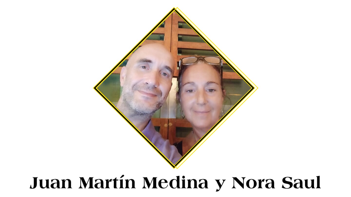 Juan Medina y Nora Saul