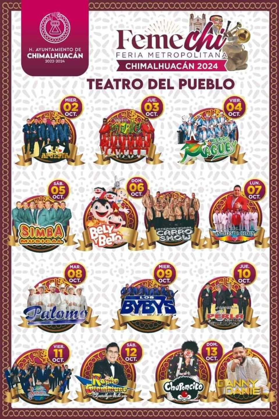 artistas-en-el-teatro-del-pueblo-feria-chimalhuacan-2024