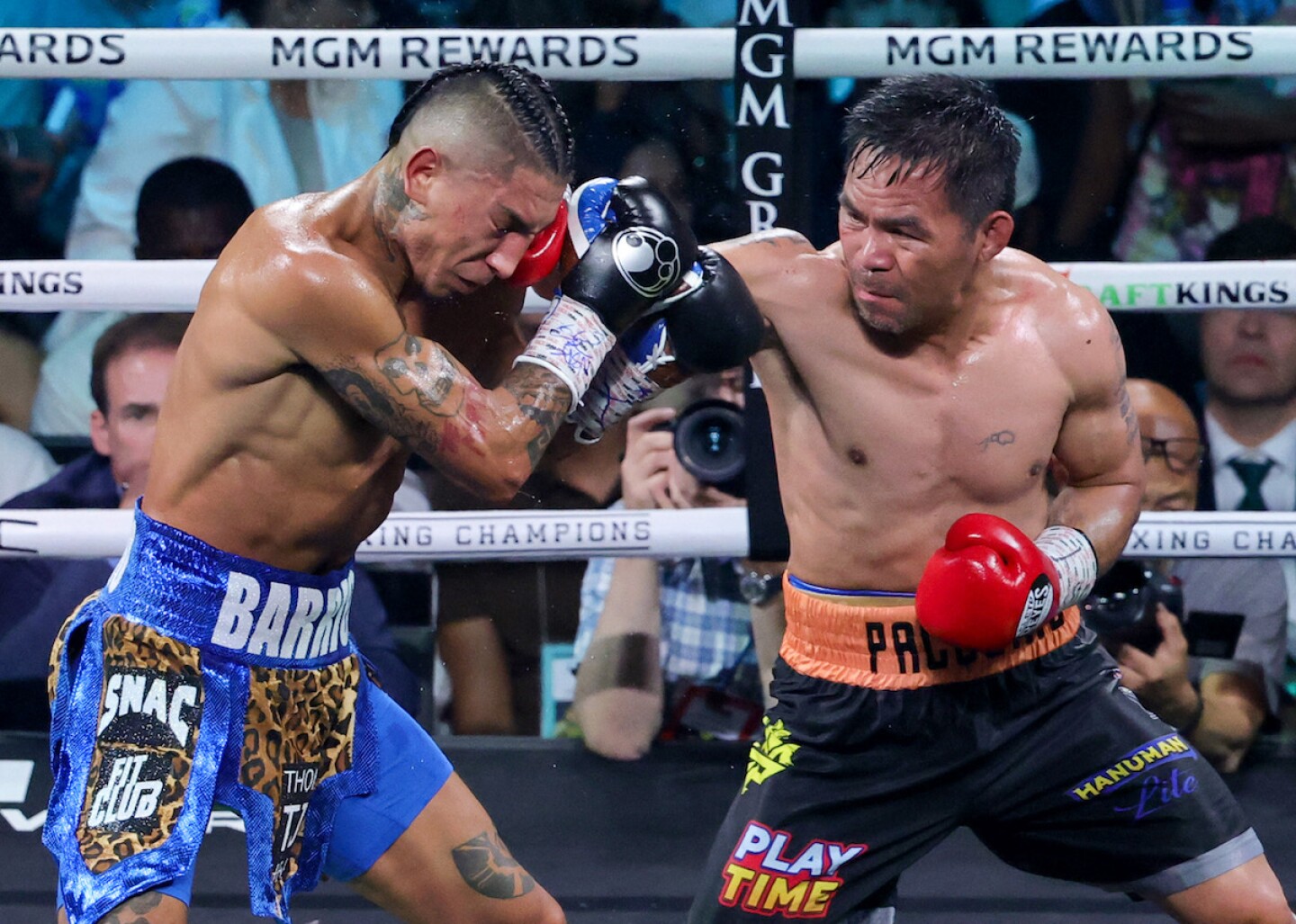 Manny Pacquiao v Mario Barrios