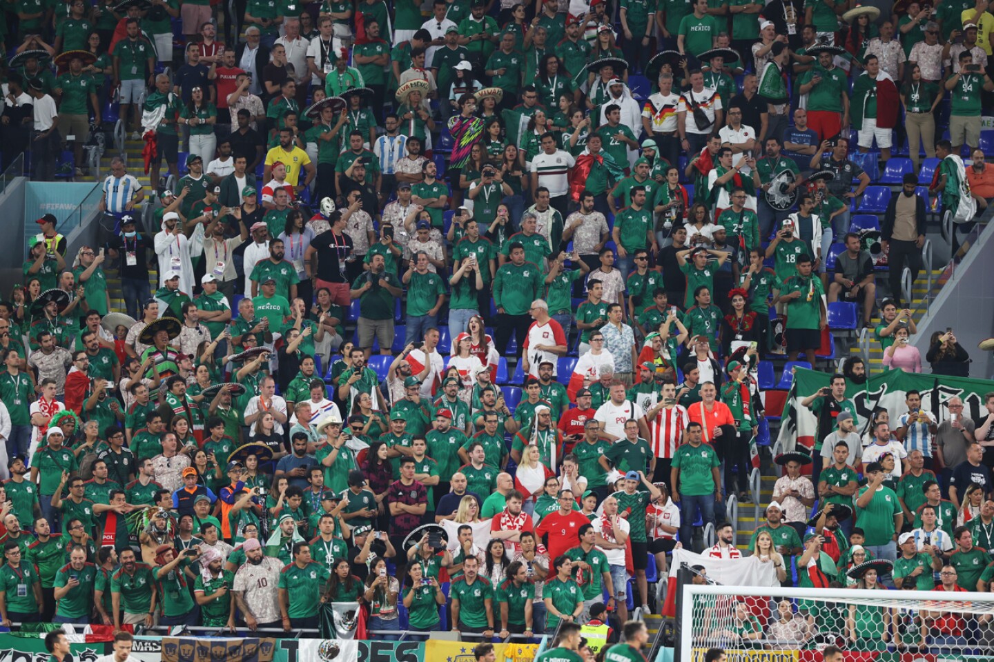 La FIFA abre expediente a México por los cánticos de sus aficionados