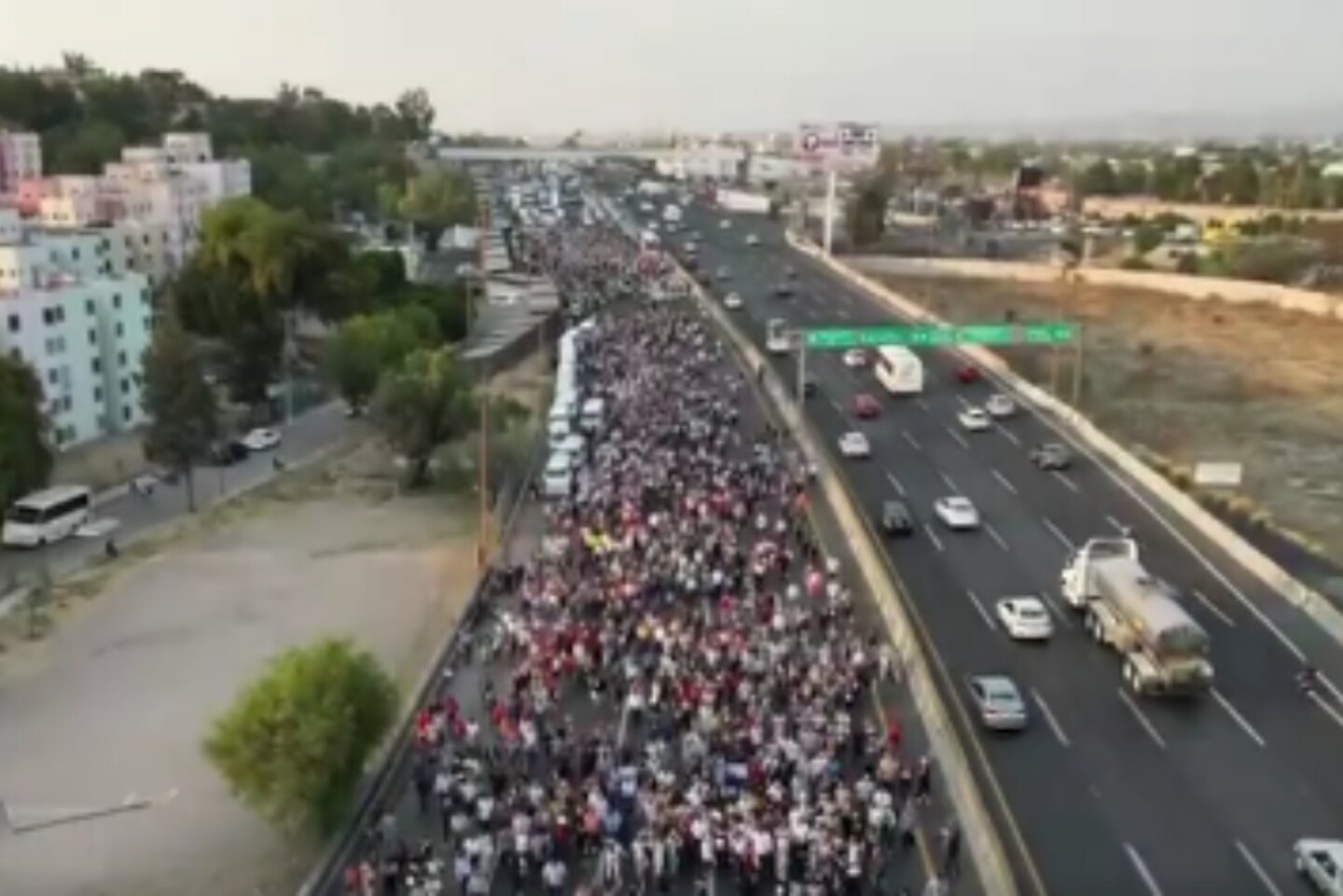 marcha México Pachuca