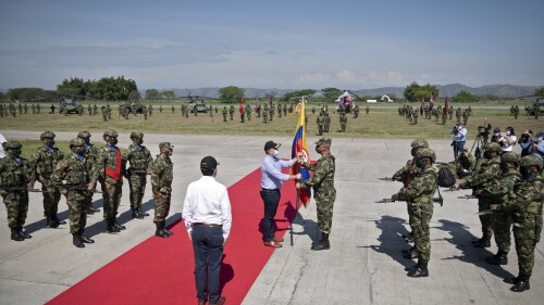 COLOMBIA-DEFENSE-DUQUE