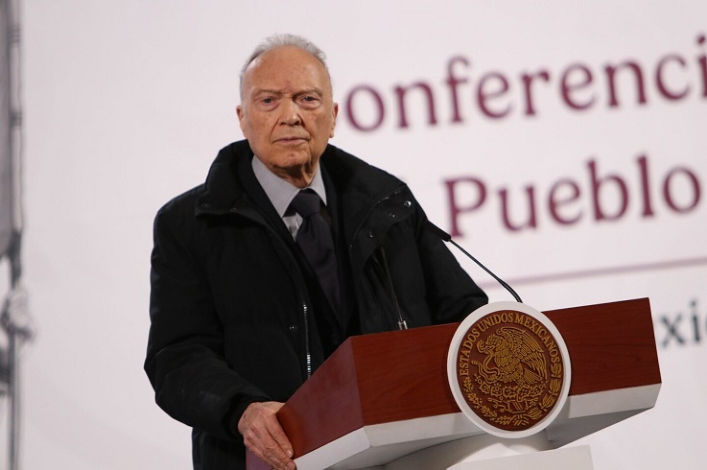 gertz manero Sheinbaum conferencia del pueblo seguridad