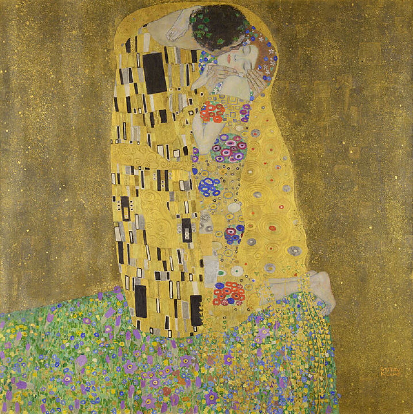 El-beso-cuadros-de-Gustav-Klimt
