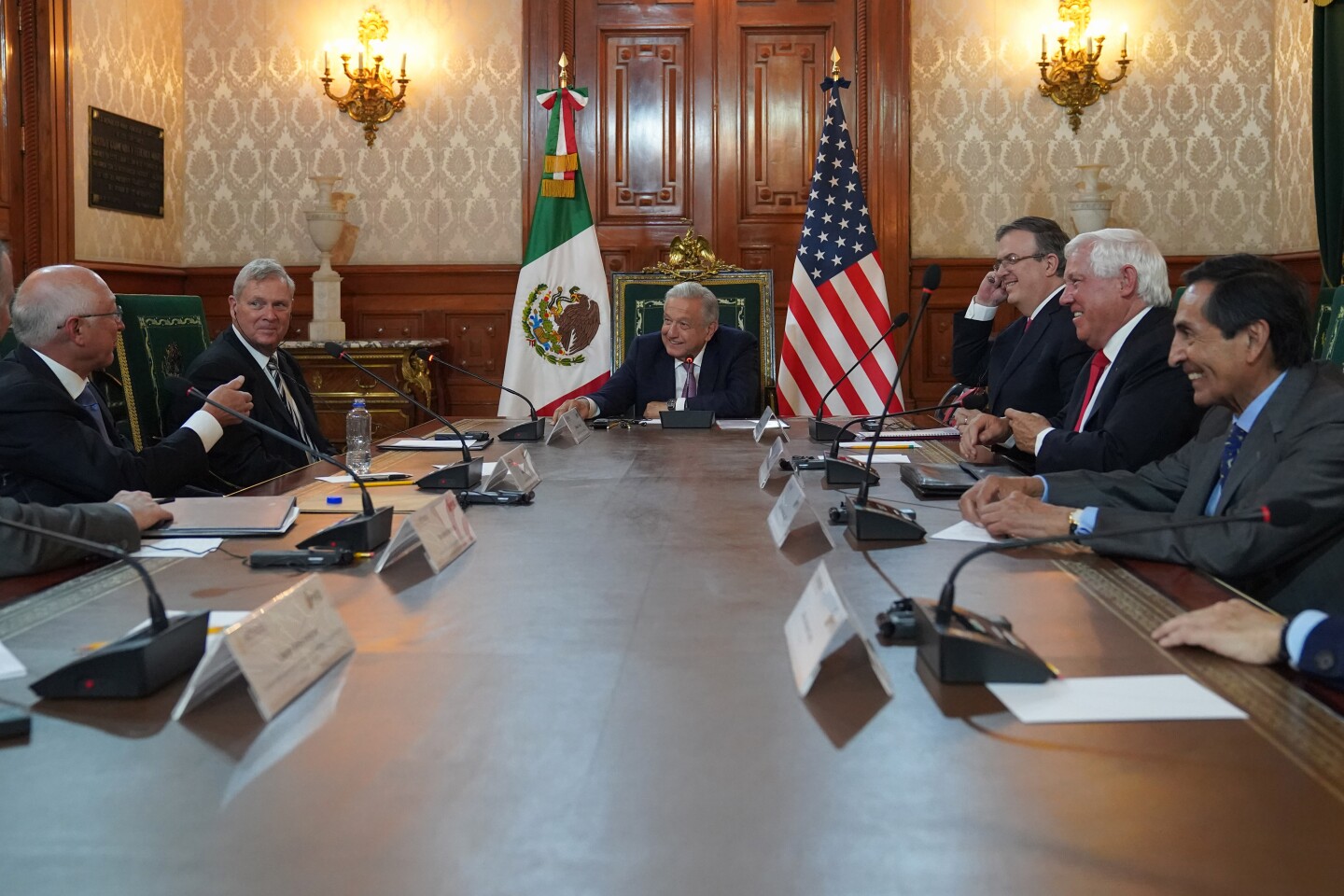 05-04-2022 Presidente AMLO reunion Thomas Vilsack