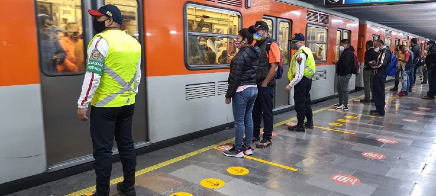 Trabajadores del metro