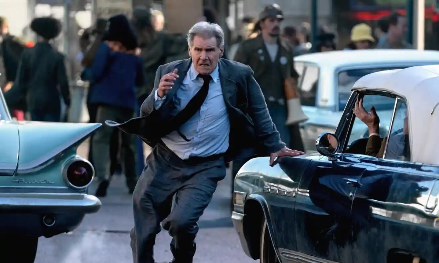 harrison ford en indiana jones y el dial del destino
