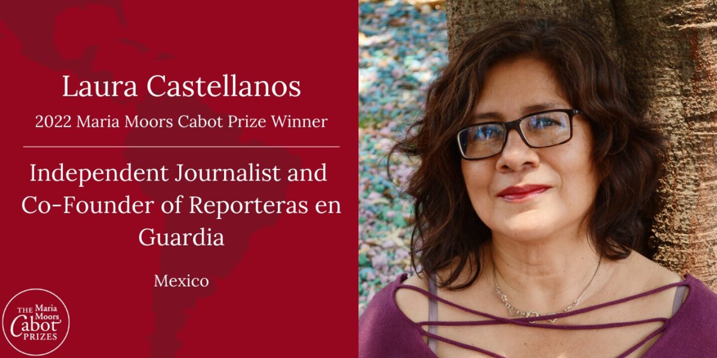 periodista-mexicana-laura-castellanos-gana-el-premio-maria-moors-cabot-2022