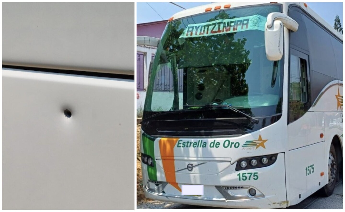 balean autobús en Oaxaca