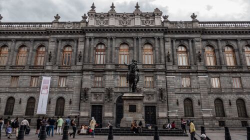 Fachada del Museo Nacional de Arte (MUNAL)