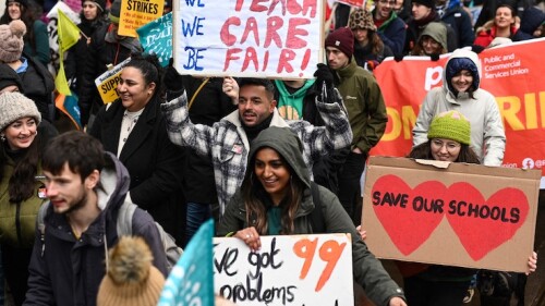 BRITAIN-LABOUR-STRIKE-INFLATION