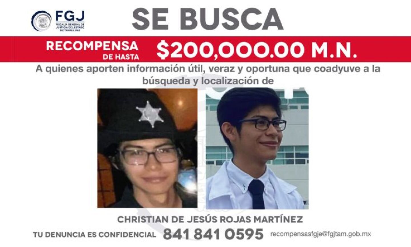 Christian de Jesús "N", prófugo tras golpear a su novia Melanie Barragán en Ciudad Madero, Tamaulipas