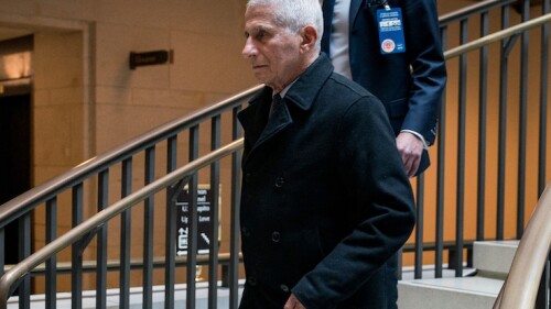 Anthony Fauci Returns To Capitol Hill For House Interview On COVID