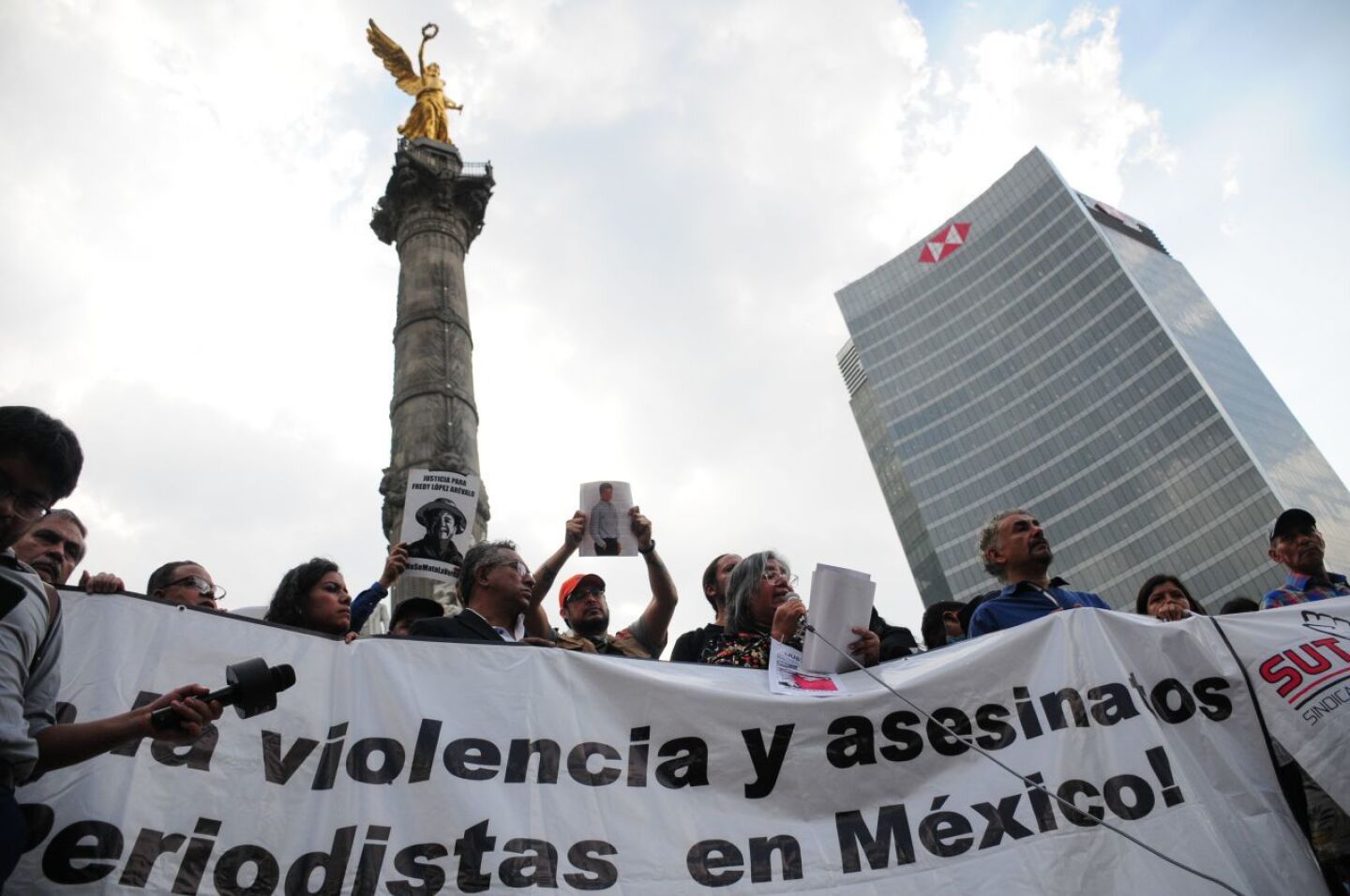 Protesta Periodistas Asesinados