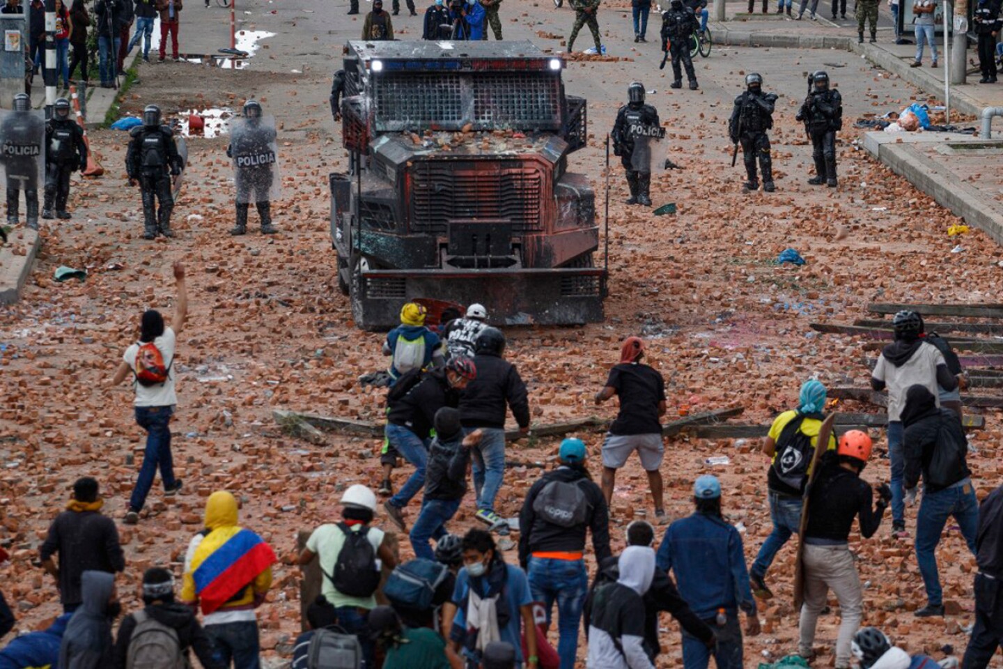 Colombia protestas.