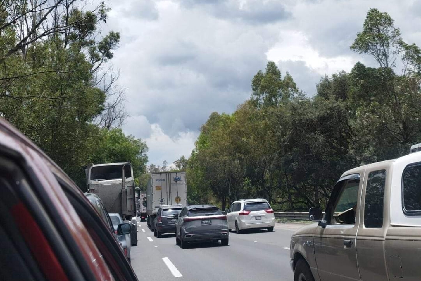 accidente autopista méxico-querétaro