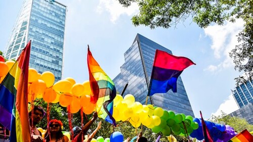 Fotografías realizadas durante la marcha del orgullo LGBTTTI 2019