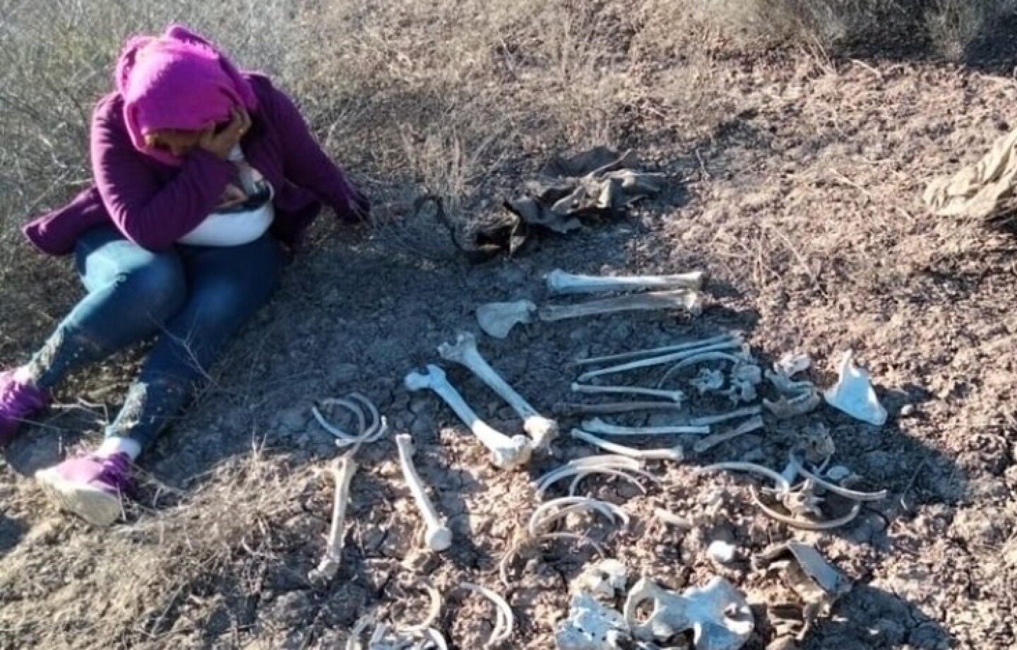 Hallan restos del hijo de la líder de Madres Buscadoras