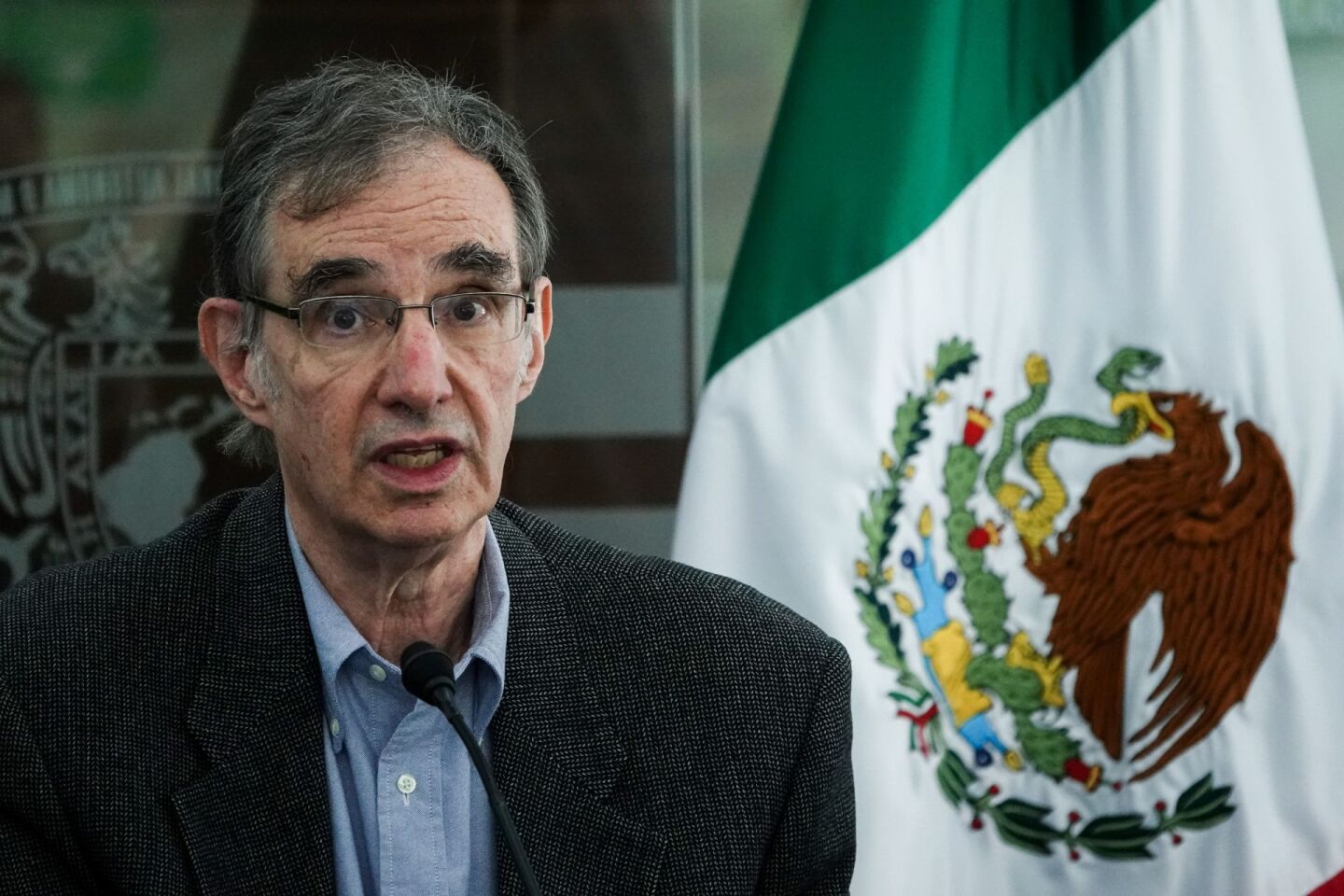José Woldenberg durante su homenaje “Democracia, Izquierda y Cultura. Reflexiones en la celebración por los 70 años de José Woldenberg”, en la Unidad de Seminarios de la UNAM.