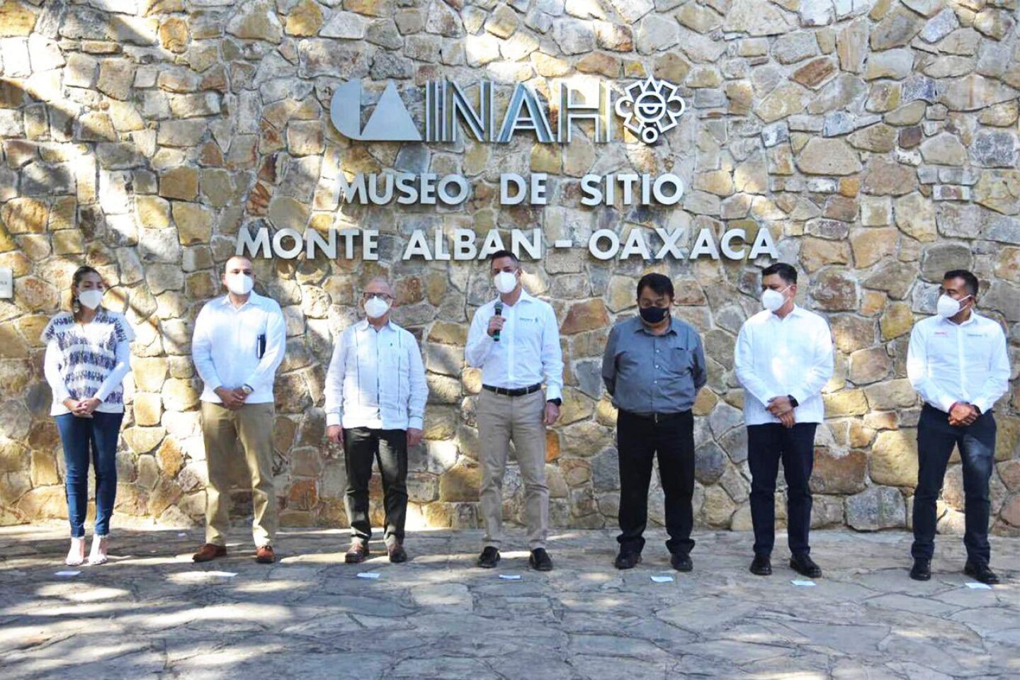 Reabren sitio arqueológico de Monte Albán en Oaxaca