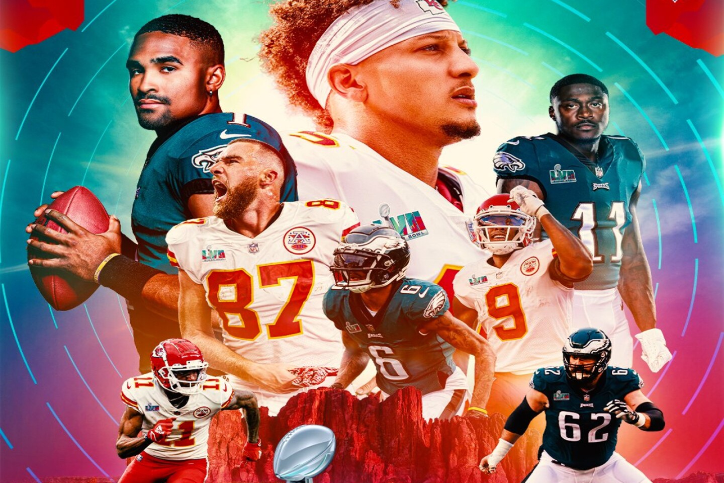 historial-chiefs-eagles-super-bowl-2023