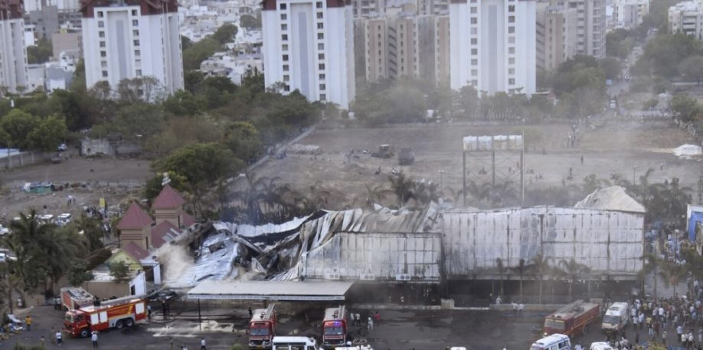 India incendio