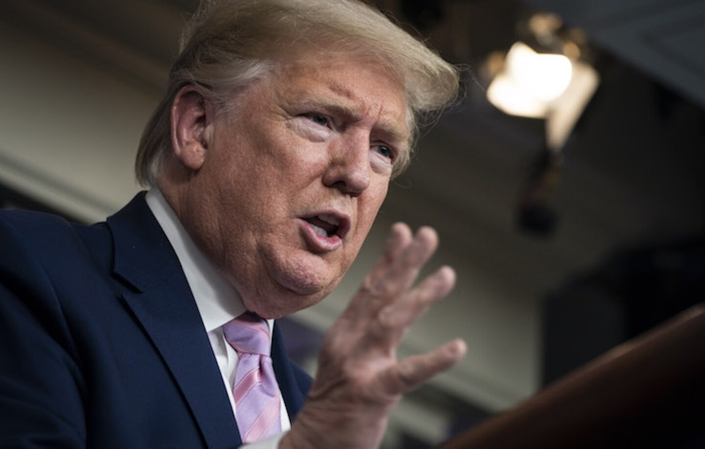 White House Coronavirus Task Force Speaks To The Media In Daily Briefing